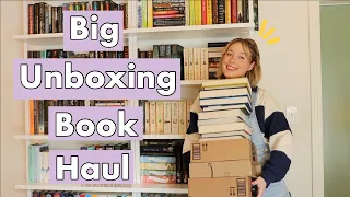 Big Unboxing Book Haul!! 📚✨