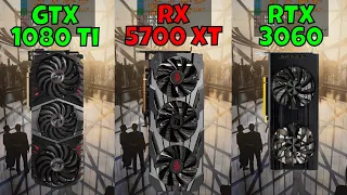 GTX 1080 Ti vs RX 5700 XT vs RTX 3060 (In 10 Games) 1440p in 2023