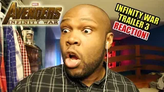 Avengers: Infinity War Official Trailer 2 REACTION VIDEO | March 16, 2018