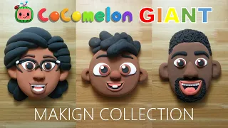 cocomelon GIANT cody family clay making collection 코코멜론 거대 코디 가족 클레이로 만들기 모음