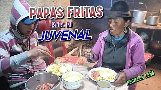 RICAS PAPAS FRITAS (Hecho a leña) | Doña Empera