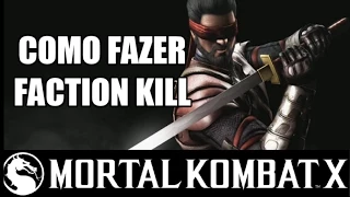 Mortal Kombat X - Dica #3 - Como fazer Faction Kill