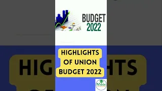 BUDGET 2022 FOR EDUCATION || HIGHLIGHTS OF UNION BUDGET 2022 || UNION BUDGET 2022 ||  #shorts