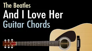 And I Love Her - The Beatles / Guitar Chords