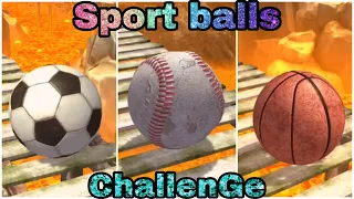 Wonderful challenge time between Top 3  famous sport balls - Rollance : balls adventure - 433 to 444