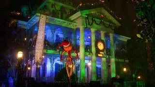 2018 Haunted Mansion Holiday *NEW* Disneyland Park Complete Ridethrough