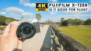 Fujifilm XT200 Video Test | Is Fujifilm XT200 Good for Vlog?