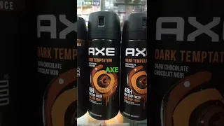 AXE  DARK TEMPTATION DARK CHOCOLATE CHOCOLAT NOIR 48H NON STOP FRESH, FRAIS DEODORANT BODY SPRAY