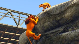 Nala's Journey from The Lion King - Defeating Hyenas, Rescuing Friends, and Confronting Scar 🦁🌟 4k