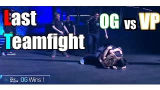 Last Teamfight OG vs VP/ The Kiev Major + Cam