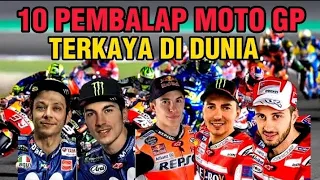 10 PEMBALAP MOTOGP TERKAYA DI DUNIA #motogp #sports #motorcycle #pembalapmotogp