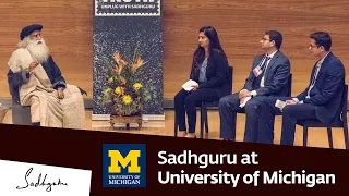 Sadhguru at University of Michigan, Ross Business School – Youth and Truth, Feb 15, 2019