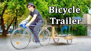 Homemade Bicycle Trailer- DIY Project