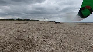 Foil kite landing compilation.