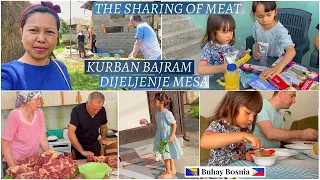 Kurban bajram-dijeljenje mesa | The tradition of sharing of meat during Eid al-Adha here in Bosnia