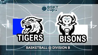 18-07-2022 "BSKT CUP" TIGERS - BISONS @14:00