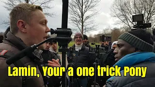 Speakers Corner - Chris talks to Lamin who is scared to talk about the Quran