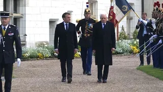 Macron et Mattarella à Amboise pour célébrer Léonard de Vinci | AFP Images