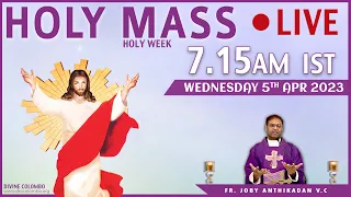 (LIVE) Wednesday Mass | Fr Joby Anthikadan VC  | 5 April 2023 | Divine Colombo