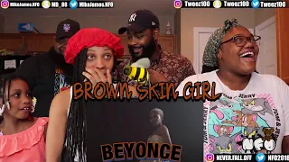 Beyoncé, Blue Ivy, SAINt JHN, WizKid - BROWN SKIN GIRL (Official Video) (REACTION)