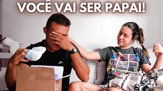 CONTEI PRO MEU MARIDO QUE ESTOU GRÁVIDA 🤰*TROLAGEM*