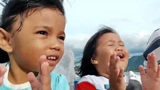 Naik Speedboat di Danau Toba wisata Samosir