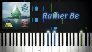 Clean Bandit ft Jess Glynne - Rather Be (Piano Cover + MIDI + Sheets)|Magic Hands