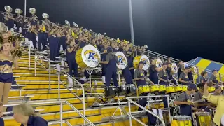 Kent State Marching Band playing the Fight Song