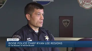 Boise Police Chief Ryan Lee resigns at the request of mayor