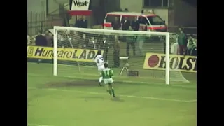 Lisztes Krisztián szép gólja a BVSC-nek. Ferencváros-BVSC 4-2 (1994.03.05.)
