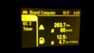 Vectra c 1.9 cdti fuel consumption