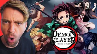 "UK Drummer REACTS to Demon Slayer OPENINGS 1-4 REACTION"