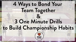 4 Ways to Build Culture & 3 One Minute Drills | Week 4 | PGC Coaches Circle | Powered by TeamSnap