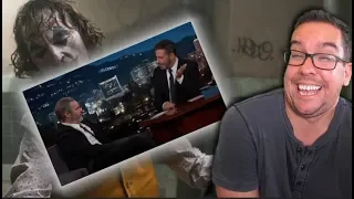 Joker Movie Outtake on Jimmy Kimmel with Joaquin Phoenix Fools the Fandom