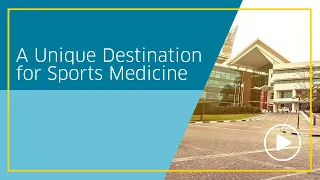 A Unique Destination for Sports Medicine ✨✨