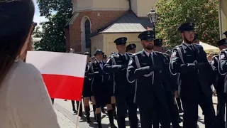 TikTok Livestream of Constitution Day in Krakow Poland (Święto Konstytucji 3 Maja)