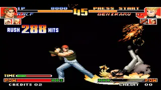 king of fighters 97 (RALF BEST ATTACK MOVE)