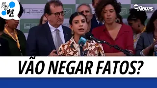 VEJA VÍDEO DE ATO NA CÂMARA COM PARLAMENTARES QUE CONDENAM E CRITICAM NEGACIONISMO NA POLÍTICA