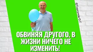 Обвиняя другого, в жизни ничего не изменить! Торсунов лекции