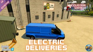 ELECTRIC DELIVERIES - Frontier - Episode 12 - Farming Simulator 22