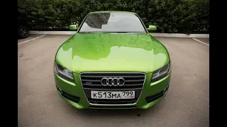 Audi A5 2.0 TFSI Quattro Java Green