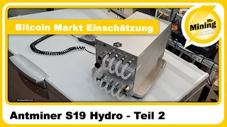 💧S19 pro hydro Miner💧  PV Ertrag Analyse plus Bitcoin Markt Einschätzung Teil 2 von 2 & GPU mining