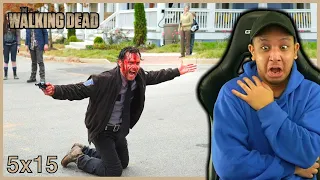The Walking Dead | Season 5 - Episode 15 | Try | Reaction