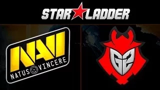 NAVI vs G2 (MAP 1) SL i-League StarSeries XIV Finals