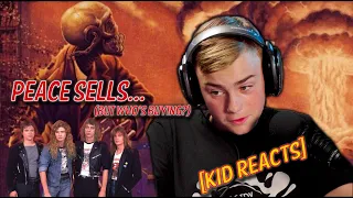 MEGADETH REACTION - Peace Sells... (But Who's Buying?) [GenAlpha Kid Reacts]