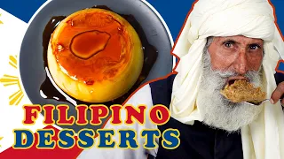 Tribal People Try Filipino Desserts For The First Time