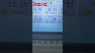 demo of online oil condition monitoring system