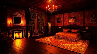 Dark Victorian Mansion: The Bedroom | Piano, Cello, and Choir on a Stormy Night