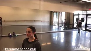 Sean Lew and Kaycee Rice First Rehearsal to Station (1/4/18)