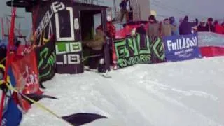 Danielle Davis 1st Run Banked Slalom Finals 2009